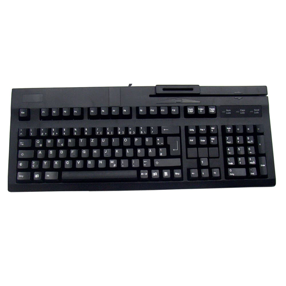 Active Key AK-882-U USB Magnetic Stripe and Smart Card Reader Keyboard