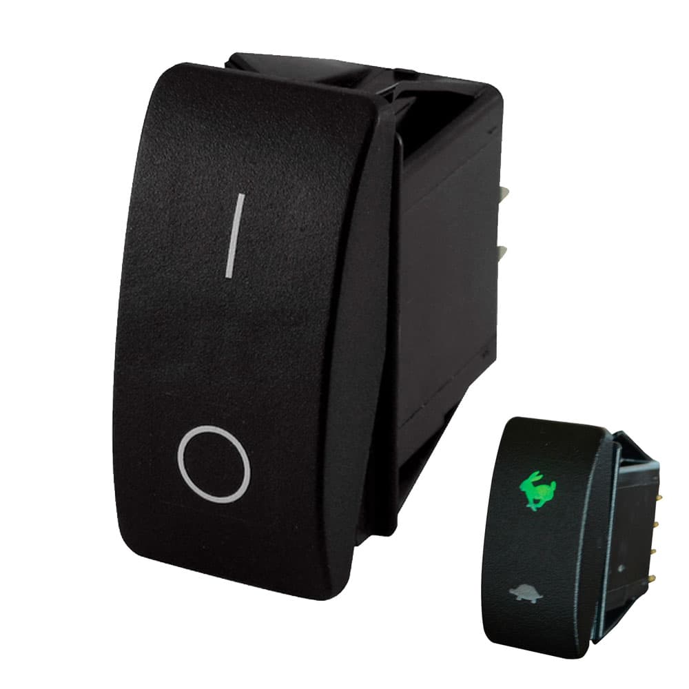 OTTO K5 Sealed Illuminated Rocker Switch Range with Legends