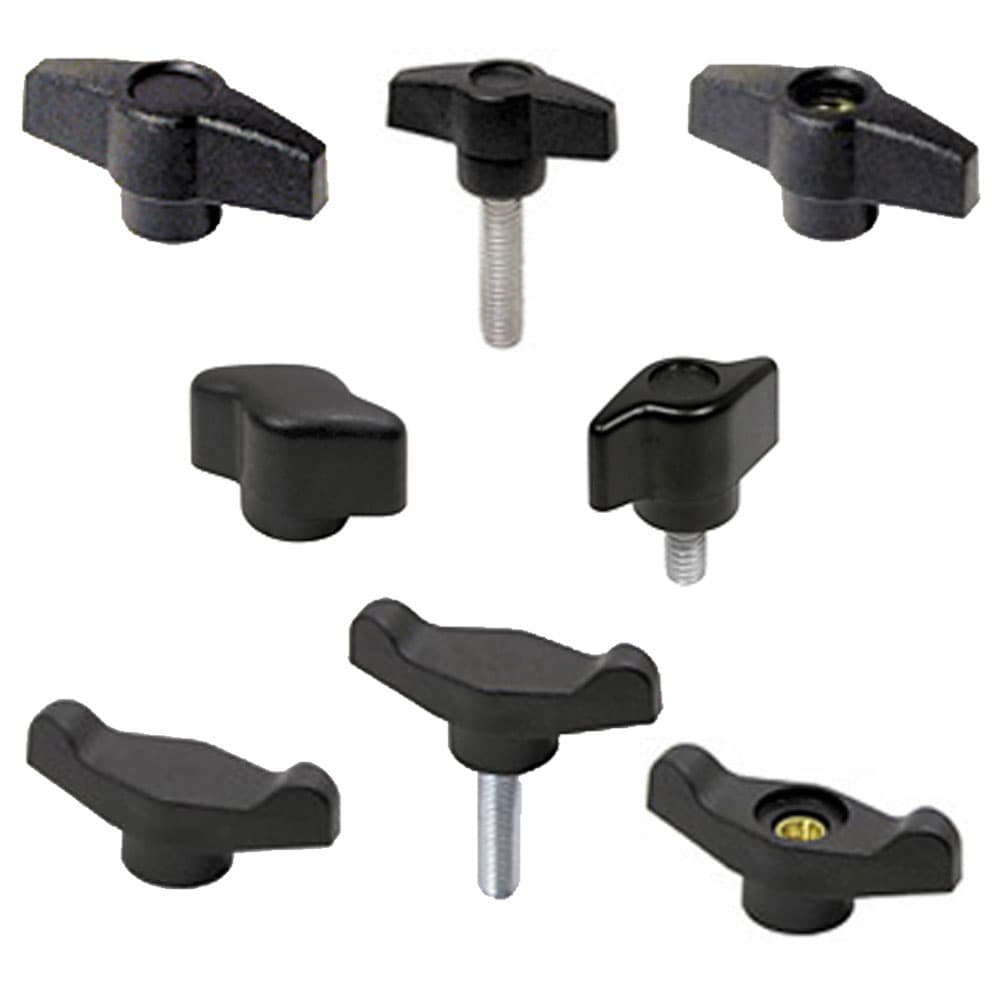 EHC Knobs - Control Knobs - 2 Prong Clamp Knob Series